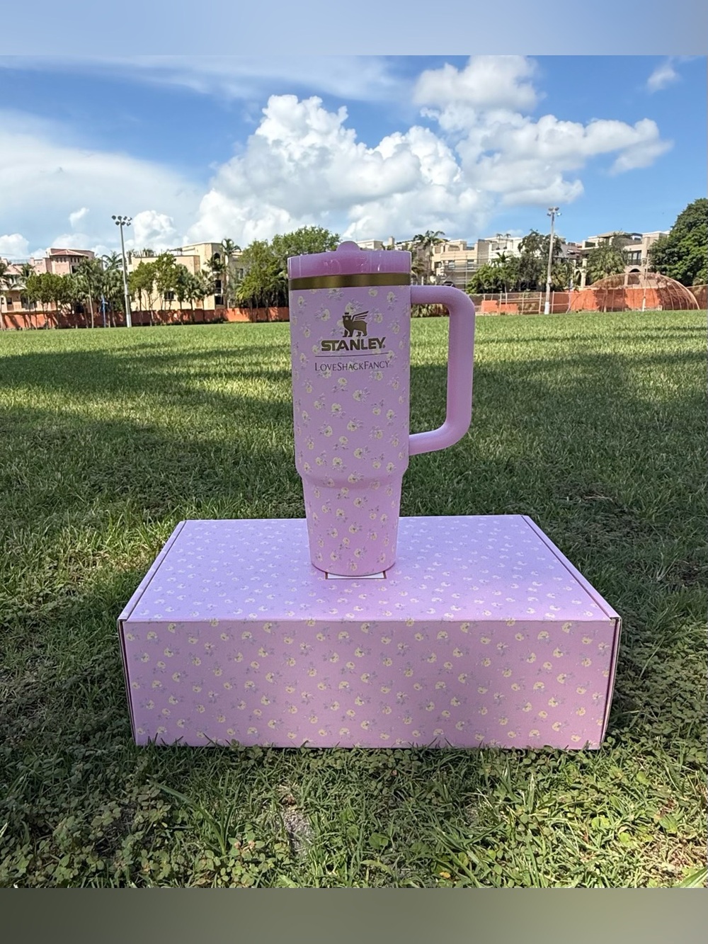 PINK POLAROID Stanley + LOVESHACKFANCY 30oz ProTour Tumbler